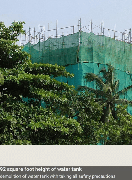 Water Tank Demolition 